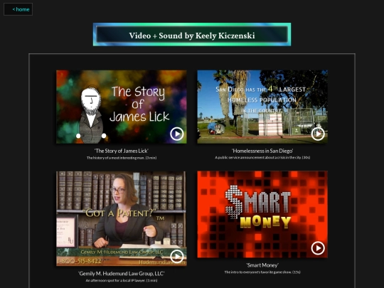 portfolio-video screenshot