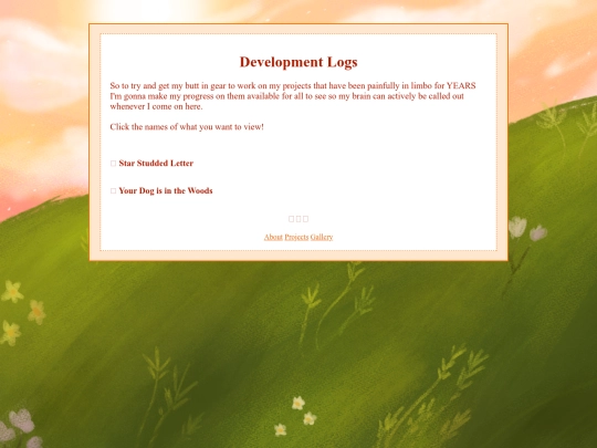 dev screenshot