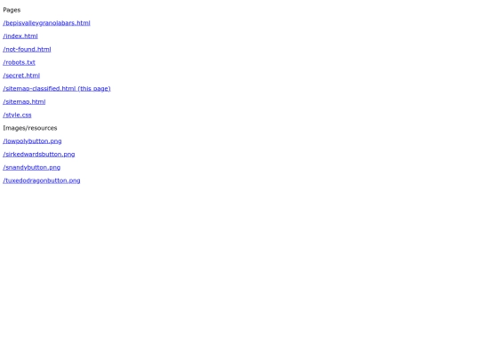 sitemap-classified screenshot