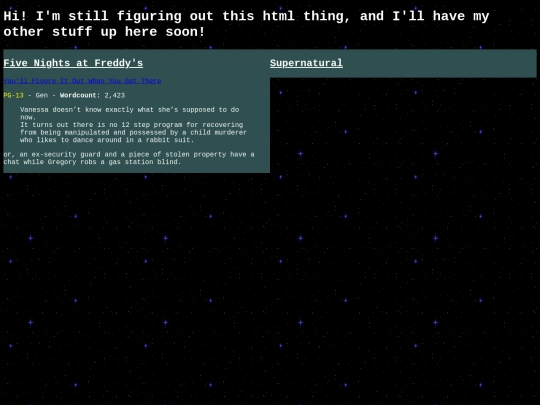 fics screenshot