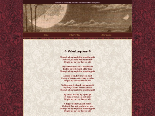 olordmyvow screenshot