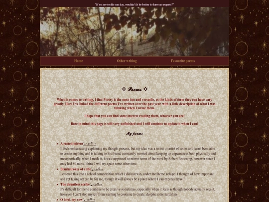 poems screenshot