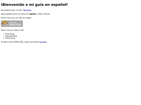 index screenshot