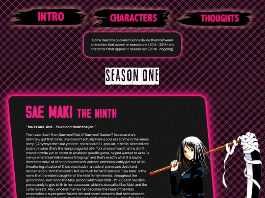 saeism/chars screenshot