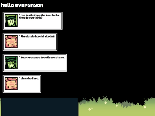 test screenshot
