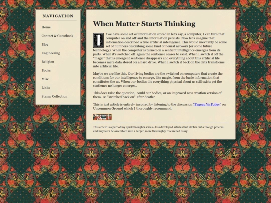 pages/religion/whenMatterStartsThinking screenshot