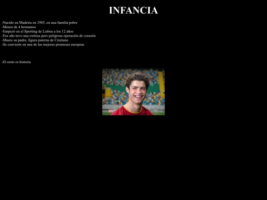 proyectofinal/Infancia screenshot