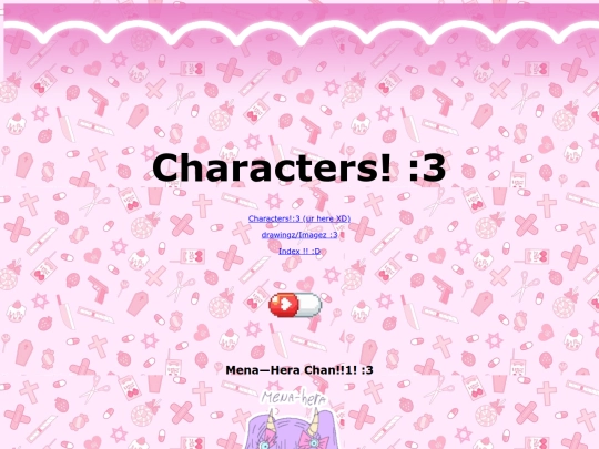 Characters screenshot