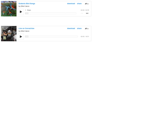 musiclandingpage screenshot