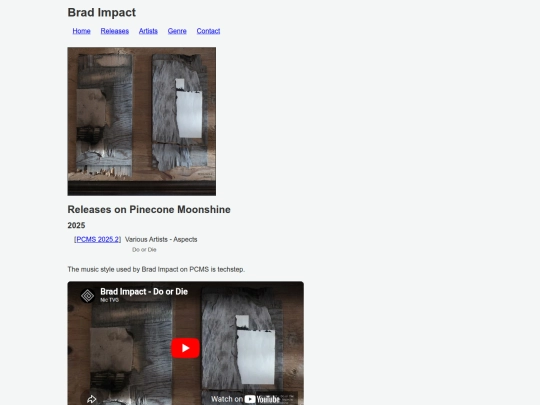 artists/brad impact screenshot