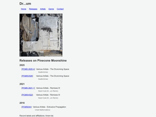 artists/dr...um screenshot