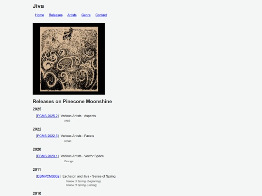 artists/jiva screenshot