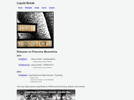 artists/liquid break screenshot