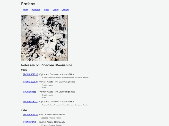 artists/profane screenshot