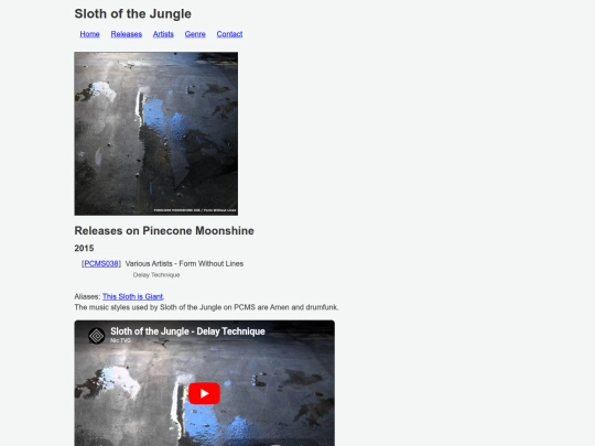 artists/sloth of the jungle screenshot