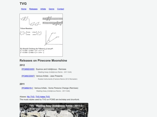 artists/tvg screenshot