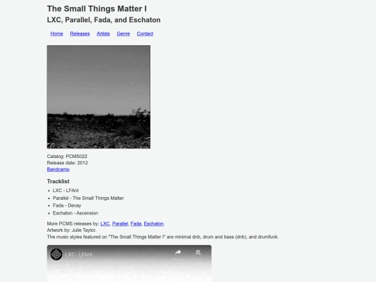 releases/PCMS022 screenshot