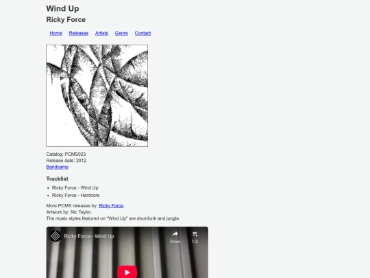 releases/PCMS023 screenshot