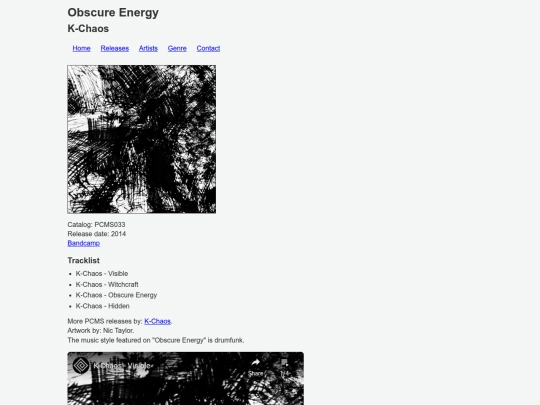 releases/PCMS033 screenshot