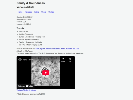 releases/PCMSCD001 screenshot