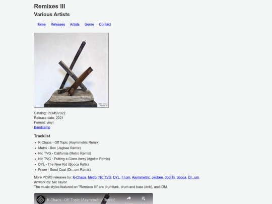 releases/PCMSV022 screenshot