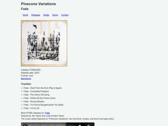 releases/PCMSV025 screenshot