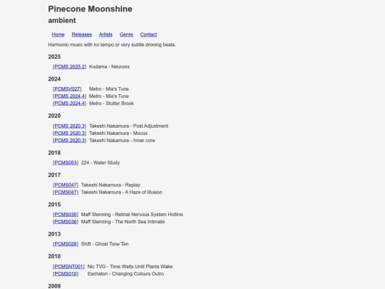releases/ambient screenshot