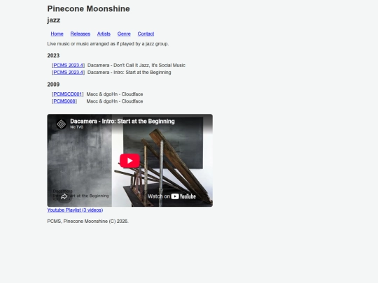 releases/jazz screenshot