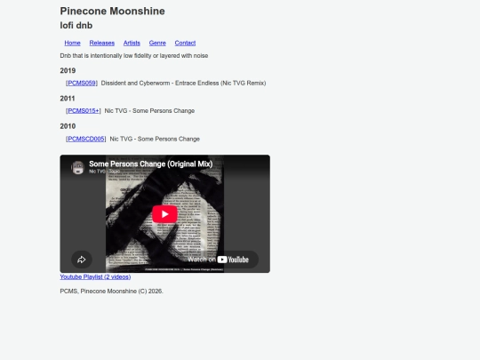 releases/lofi dnb screenshot