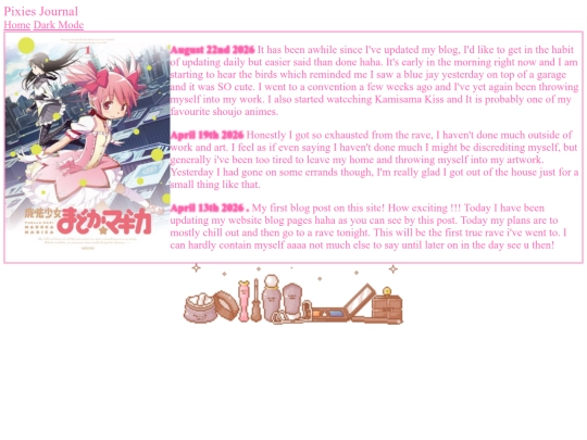 myblog screenshot