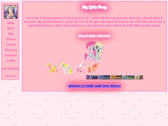 mylittleponyshrine screenshot