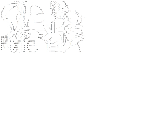 pixiesasciiart screenshot