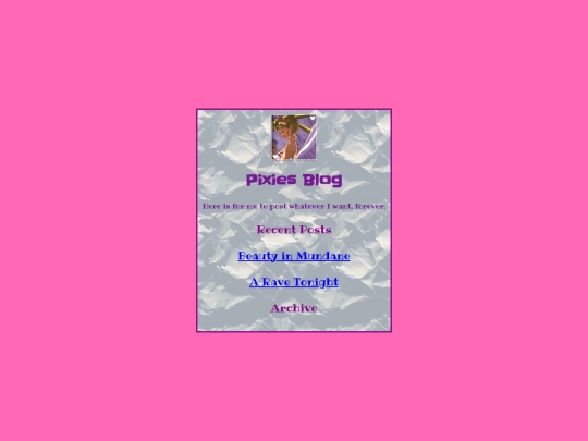 pixiesblog screenshot
