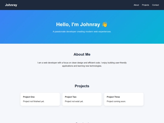 H5TPC/myportfolio screenshot