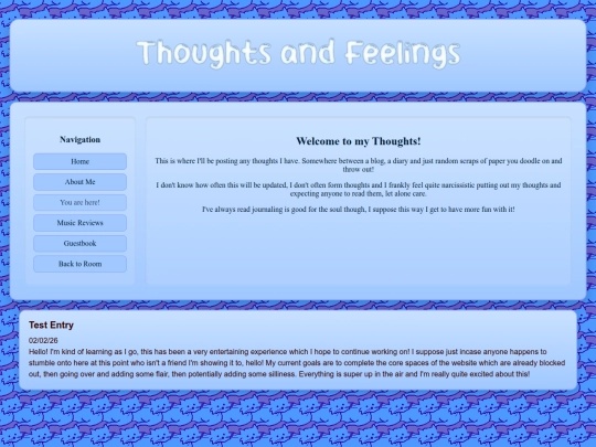 Thoughts screenshot