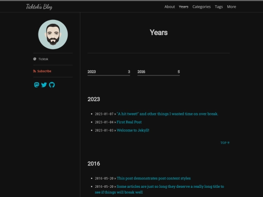 raft/years screenshot