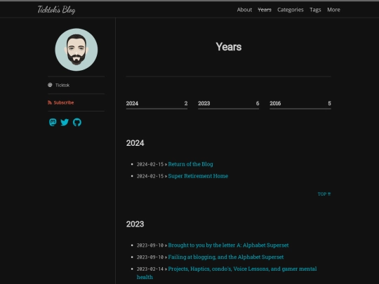 years screenshot