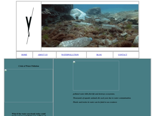Blog screenshot