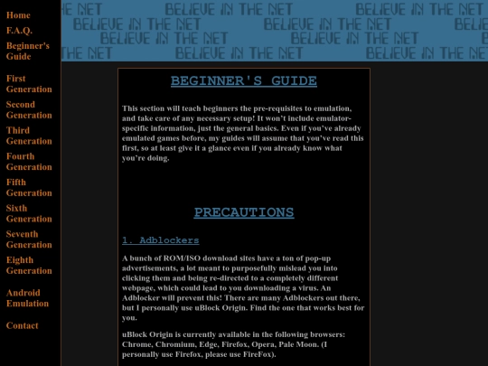 beginnersguide screenshot