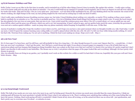 blog screenshot