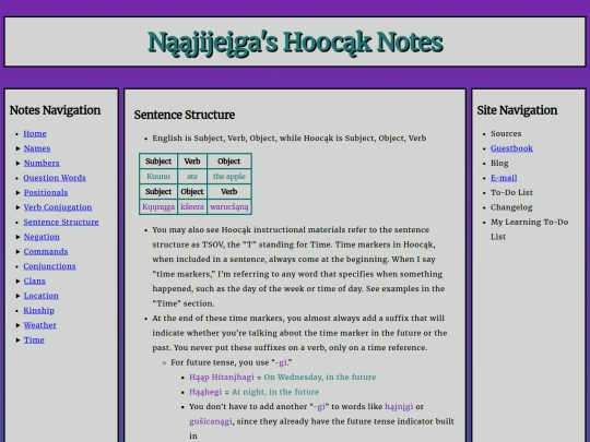sentencestructure screenshot