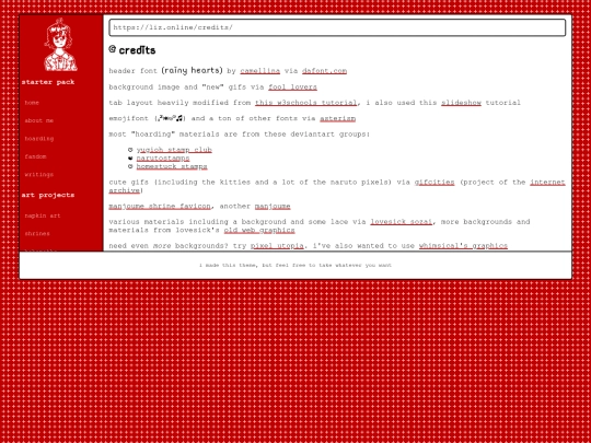 credits screenshot