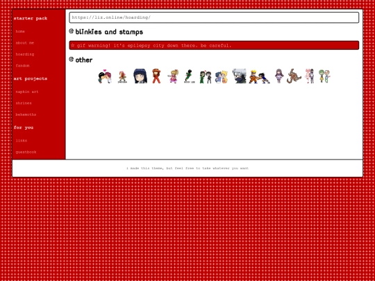 hoarding screenshot