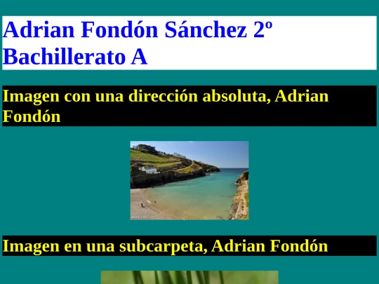 Ejercicios HTML/Ejer Repaso HTML 21-22/Adrián FOndón Ejer Repaso HTML 21-22 screenshot