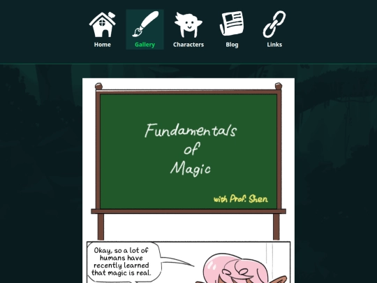gallery/comics/fundamentals screenshot