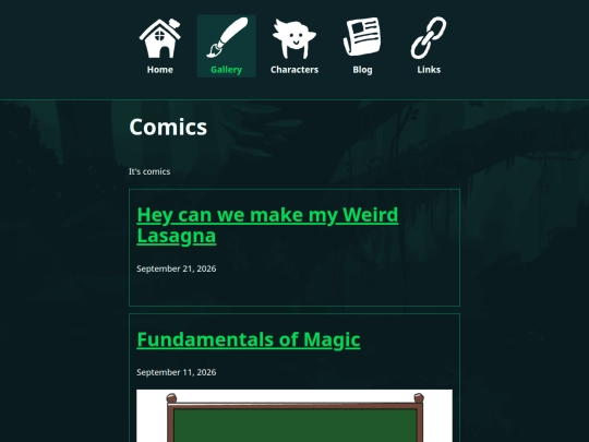 gallery/comics screenshot