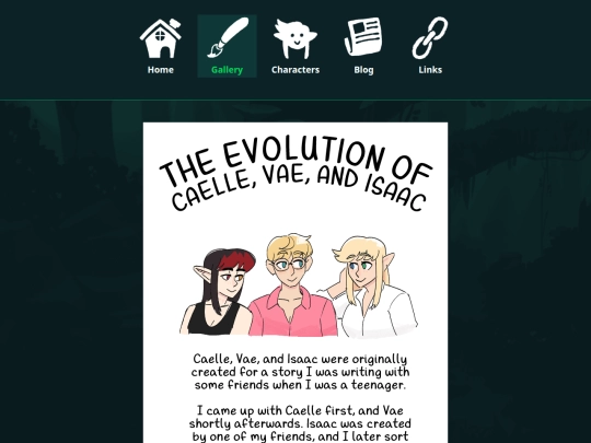 gallery/comics/retrospective screenshot