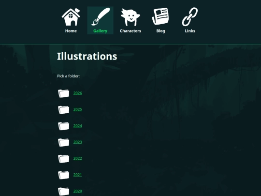 gallery/illustrations screenshot