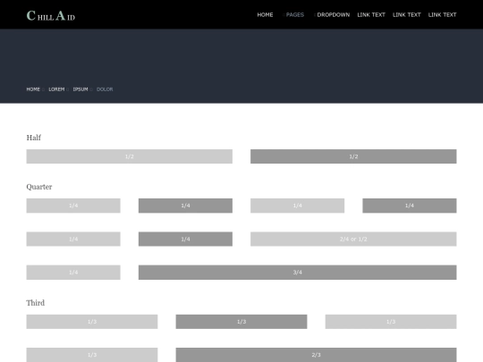 pages/basic-grid screenshot