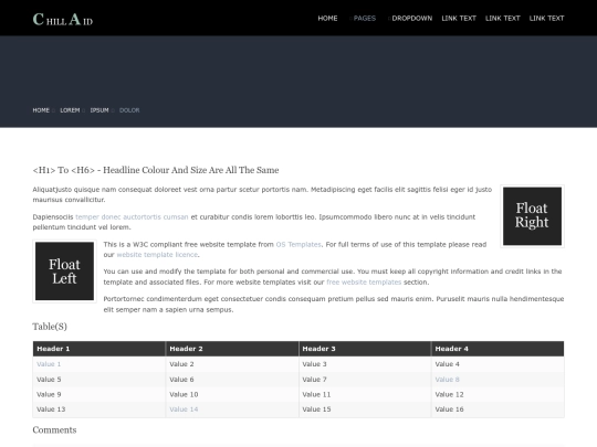 pages/full-width screenshot